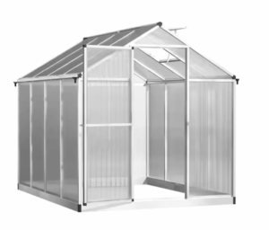 Invernadero de jardín de 1,8 m x 2,4 m con ventilación marca Outsunny