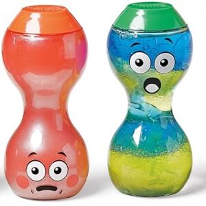 Paquete de 4 botellas emociones para niños marca hand2mind