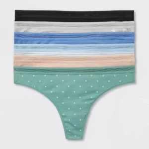 Paquete de 6 calzones para dama talla XL marca Auden