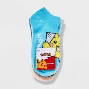 Alternative view of Paquete de 6 pares de calcetines para mujer de Pokemon, talla 3-10 - Marca Pokemon