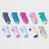 Paquete de 10 pares de calcetines para niña, talla 3-10 adolescente - Marca Cat & Jack