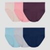 Paquete de 6 calzones para mujer, talla L - Marca Fruit of the Loom