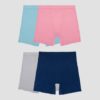 Paquete de 4 boxer para mujer, talla XL - Marca Fruit of the Loom