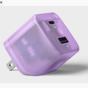 Cabezal de cargador de pared para celular doble entrada 20 W - Heyday