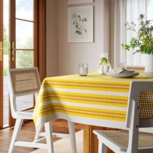 Alternative view of Mantel rectangular de rayas de 60 x 104 in - Marca Umbral