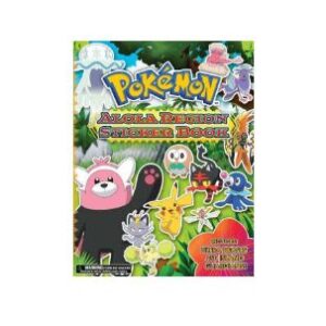 Libro de stickers de Pokémon, región de Alola - Marca Pokémon