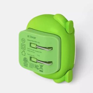 Alternative view of Cargador de pared USB-C de un solo puerto, con forma de Rana - Marca Heyday