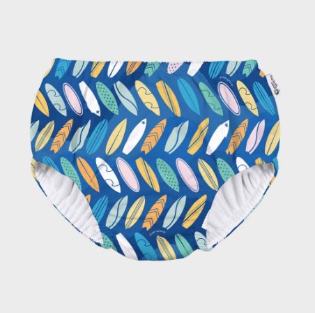 Pañal reutilizable para bebé tipo Pull-up para bebé, talla 3, diseño de tablas de surf