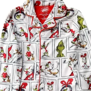 Alternative view of Conjunto de pijama para niños talla 3T del Grinch