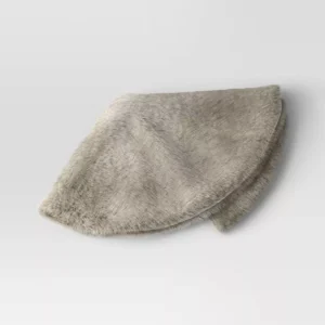 Falda para árbol de Navidad de piel sintética de 122 cm - Wondershop