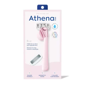 Rasuradora de 5 hojas para mujer con extracto de karité -Athena