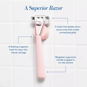 Alternative view of Rasuradora de 5 hojas para mujer con extracto de karité -Athena