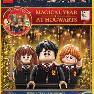 Libro interactivo con piezas y figuras LEGO de Harry Potter: Un Año Mágico en Hogwarts - Marca LEGO