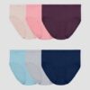 Paquete de 6 calzones para mujer, talla 8/XL - Marca Fruit of the Loom
