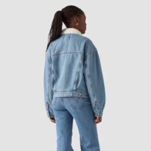 Alternative view of Chaqueta de mezclilla para mujer, talla XS - Marca Levi´ss