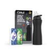 Botella negra mate de 945 ml con 2 cartuchos de sabor para el agua - Marca Cirkul
