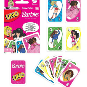 Juego de cartas UNO de Barbie