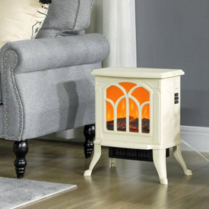 Alternative view of Chimenea eléctrica 14,75 pulgadas 750 W/1500 W - HOMCOM