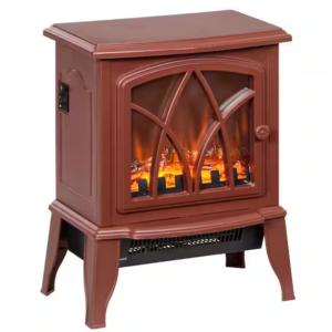 Chimenea eléctrica de 14,25 in llamas LED - HOMCOM