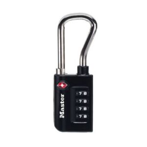 Candado para equipaje con combinación númerica, color negro - Marca Master Lock