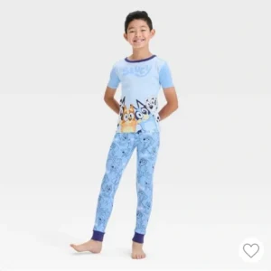 Conjunto de pijama de 3 piezas para niño talla 10 - Bluey
