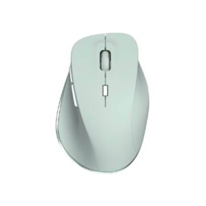 Mouse inalámbrico con 6 botones, color verde - Marca North