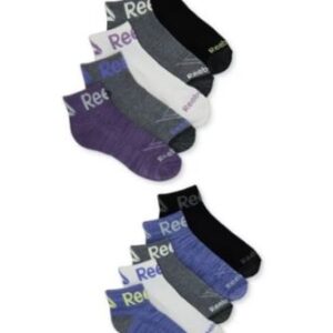 Alternative view of Paquete de 10 pares de calcetines para mujer, talla 4-9 - Marca Reebok