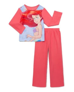 Conjunto de pijama de 2 piezas para niña talla 7-8 - La Sirenita