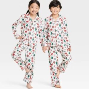 Alternative view of Conjunto de 2 piezas de pijama para niño, camisa y pantalón con estampado, talla 8 - Marca Wondershop