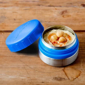 Alternative view of Par de Miniloncheras circulares de 4 oz - Lunchbots