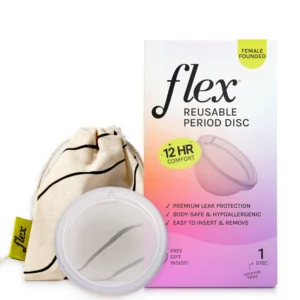 Disco menstrual Reutilizable para dama marca Flex
