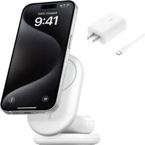 Cargador magnético Plegable 2 en 1 de 15 W con MagSafe - Belkin