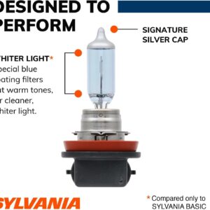 Alternative view of Paquete de 2 Focos halógeno faro de alto rendimiento para carro Sylvania 9003