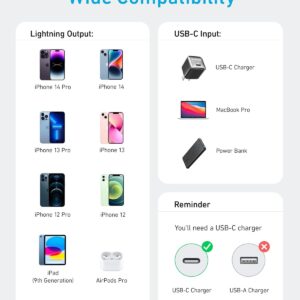 Alternative view of Cable USB C a Lightning, 1.8 m marca Anker