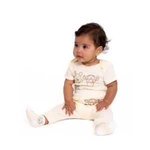 Alternative view of Paquete de 3 bodys para bebé talla 6-9 meses Winnie Poo