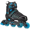 Patines ajustables color azul medida 9-12 para adulto -Roller Derby