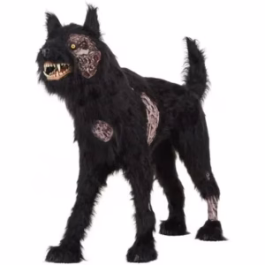 Animatrónico de Zombie Lobo de 5.5 ft marca Magiko