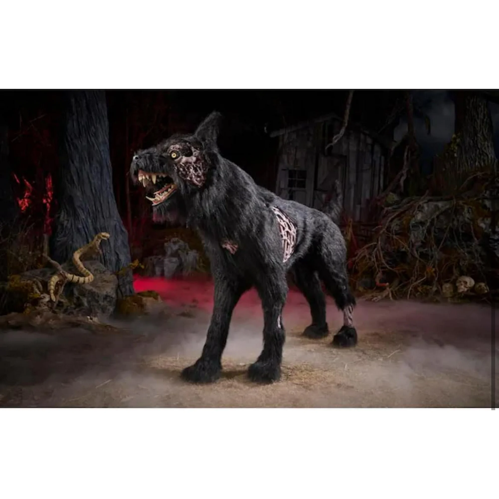 Animatrónico de Zombie Lobo de 5.5 ft marca Magiko - Imagen 5
