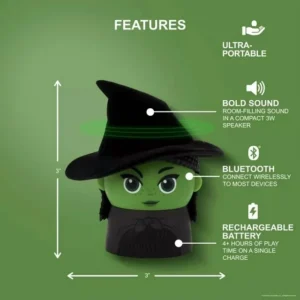Alternative view of Altavoz Bluetooth portátil Elphaba de Bitty Boomers