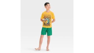 Pijama para niño 2 piezas talla 10-12 Mario Kart