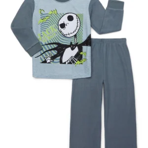 Conjunto de pijama de 2 piezas para niño talla 6-7 - The Nightmare Before Christmas