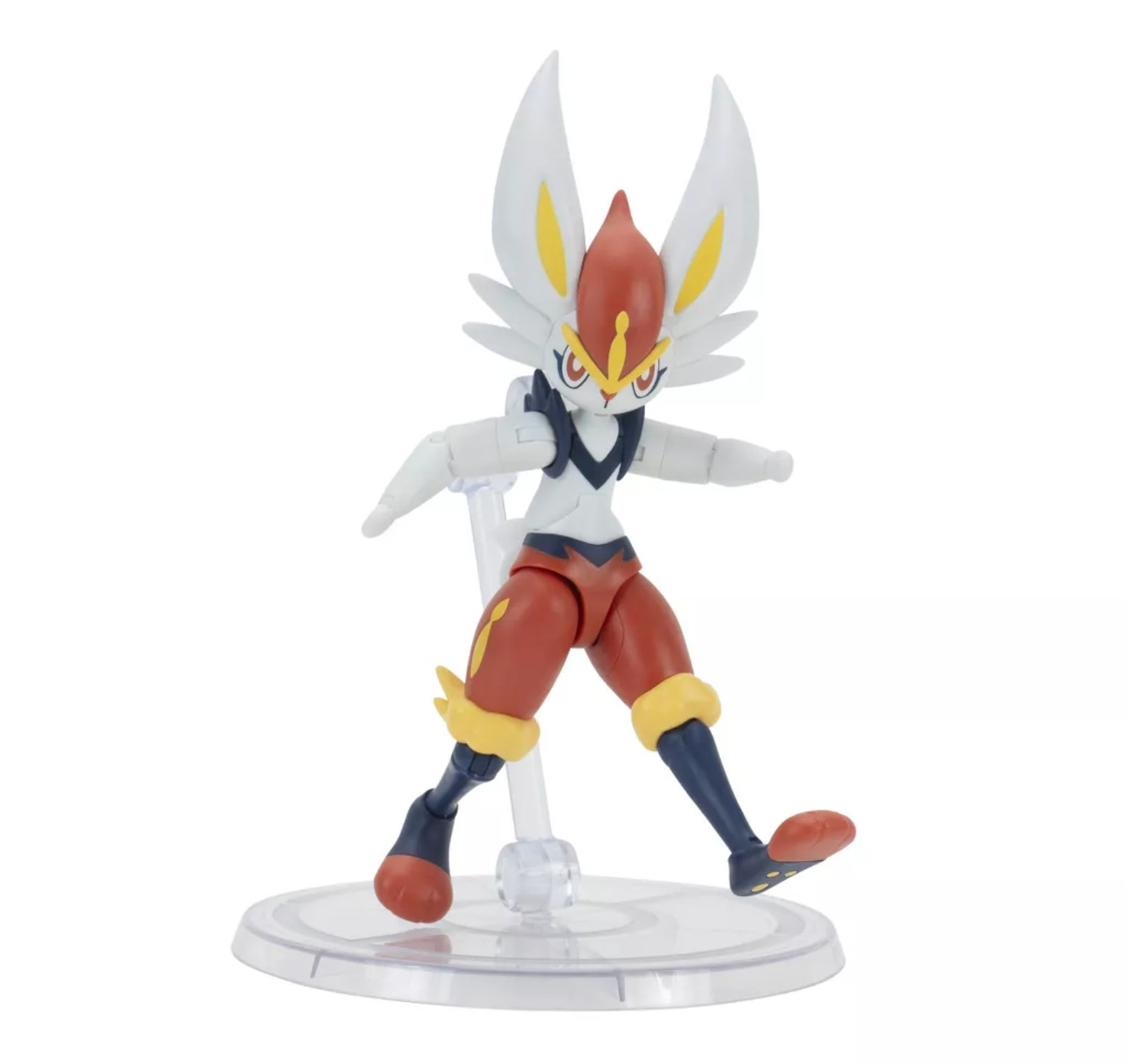 Juguete Figura de acción de Cinderace de 6" - Pokemón