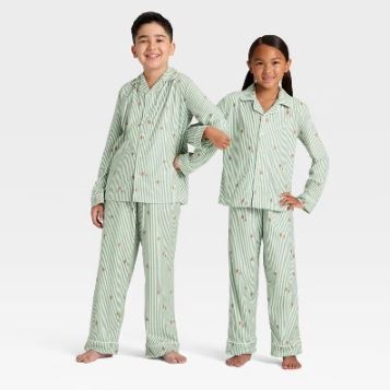 Conjunto de 2 piezas de pijama para niños: pans y camisa, talla 6 - Marca Wondershop