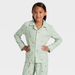 Alternative view of Conjunto de 2 piezas de pijama para niños: pans y camisa, talla 6 - Marca Wondershop