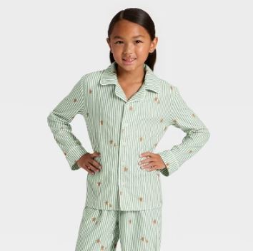 Conjunto de 2 piezas de pijama para niños: pans y camisa, talla 6 - Marca Wondershop - Imagen 2