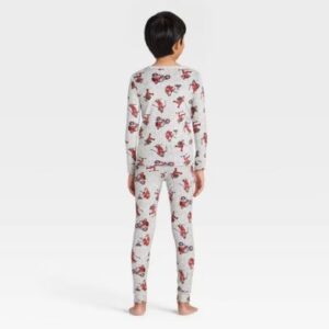 Alternative view of Conjunto de 2 piezas de pijama para niño con estampado de santa claus: pans y camiseta de manga larga, talla 6 - Marca Cat & Jack