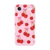 Case rosado para iPhone Air con diseño de cerezas con MagSafe - Marca Velvet Caviar