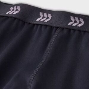 Alternative view of Conjunto de ropa térmica interior color negro para niña, talla 6-7 - Marca All in Motion