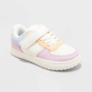 Calzado para niños, colores pastel y blanco, talla 8 - Marca Cat & Jack