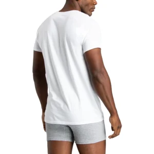 Alternative view of Paquete de 5 camisas blancas para hombre talla M - Fruit of the Loom